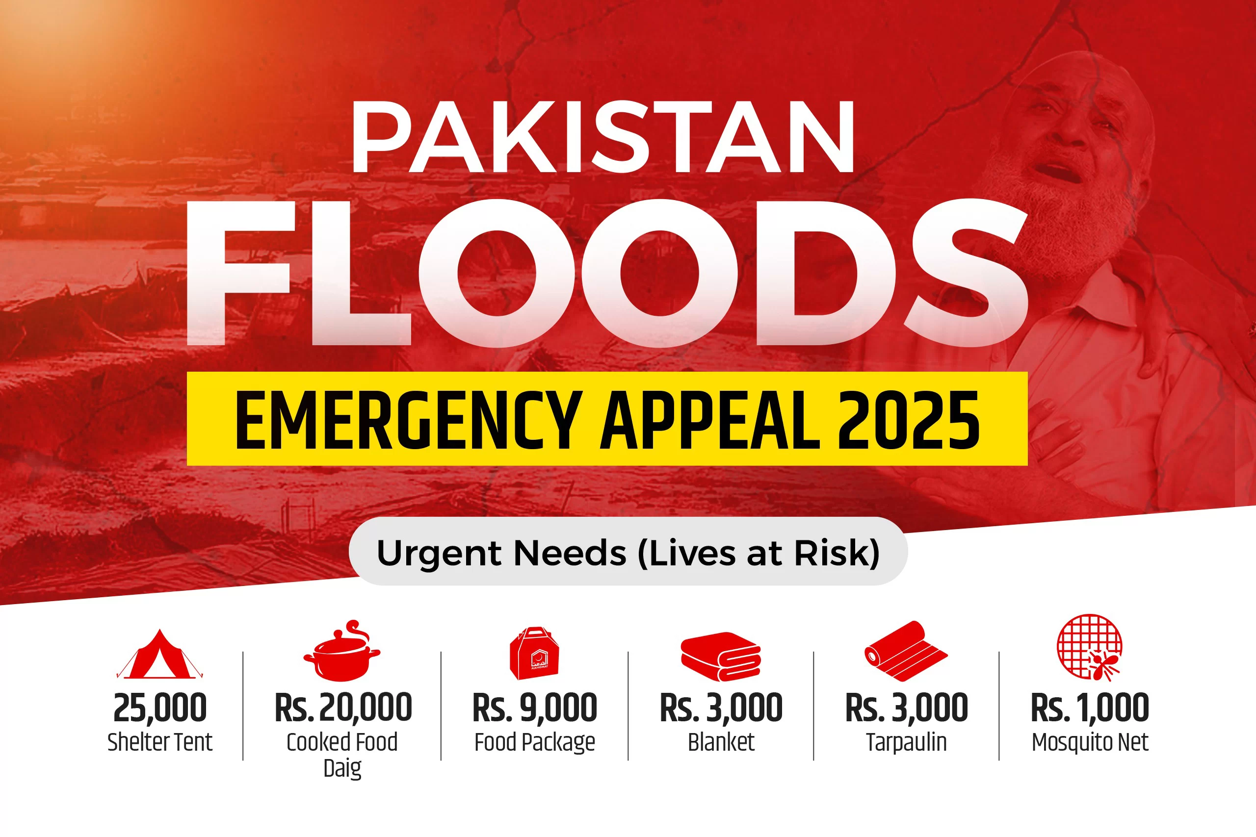 Pakistan Flood Emergency Appeal 2025