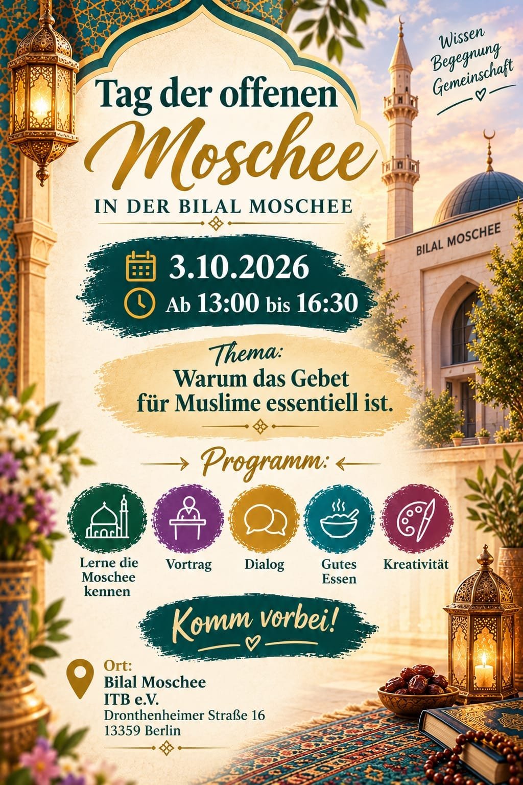 Tag der offenen Moschee Berlin 2026